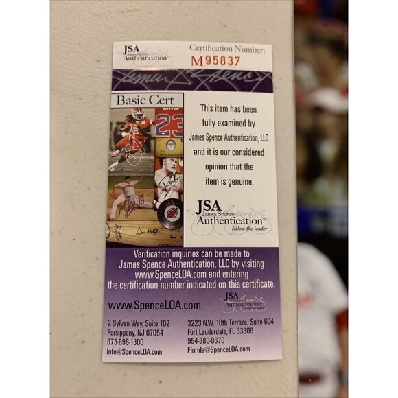 Odubel Herrera autograph signed Philadelphia Phillies 8x10 photo JSA - Picture 4 of 4